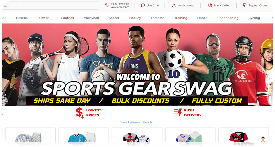 Grow your traffic from 3k to 70k monthly visitors in 14 Months: Sports Gear Swag Case Study